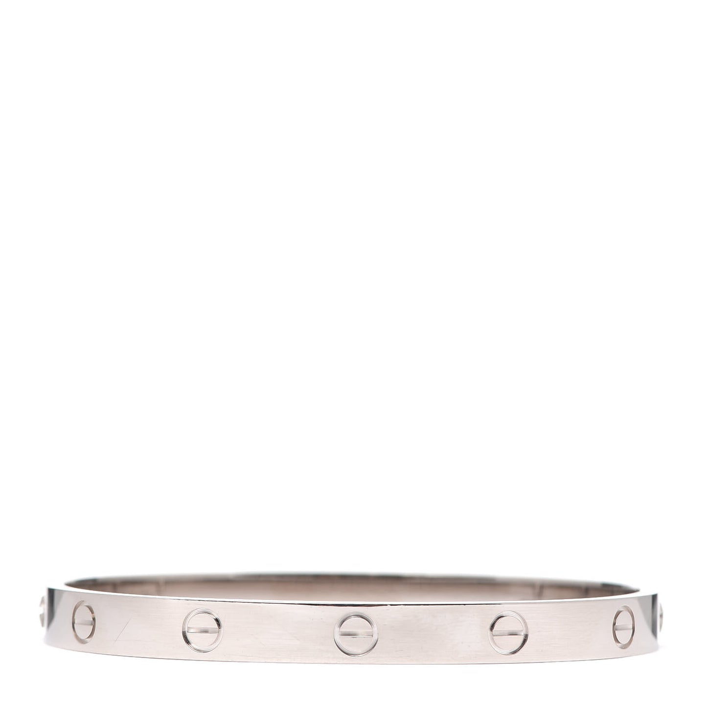 18K White Gold LOVE Bracelet 18