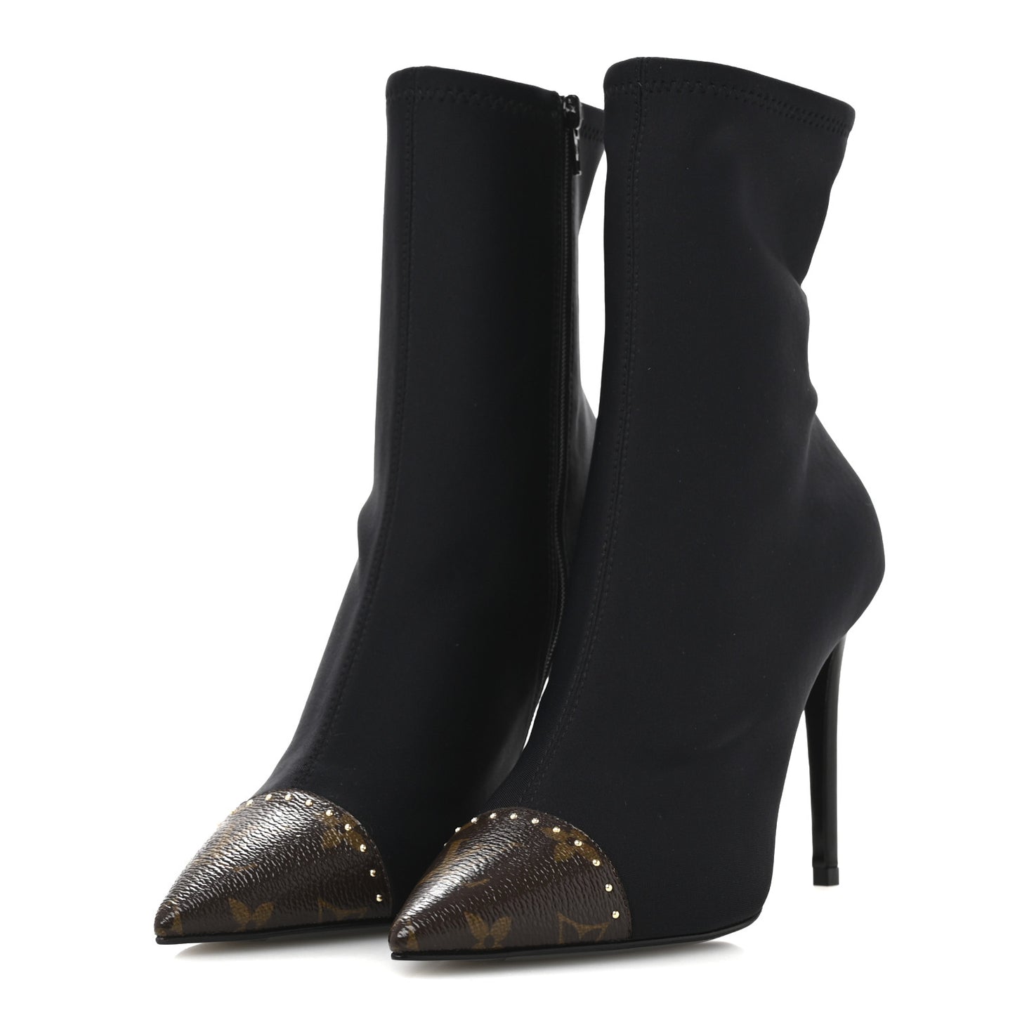 Monogram Cherie Ankle Boots 36.5 Black