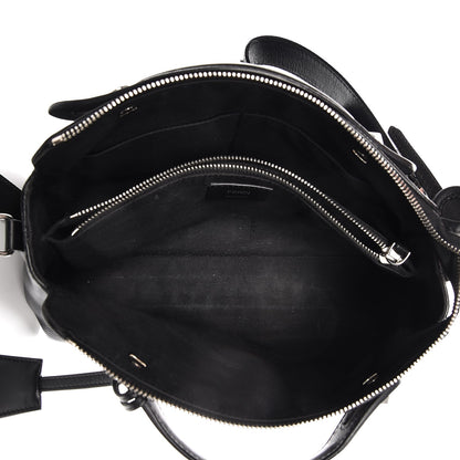 Fendi Vitello Dolce Medium By The Way Boston Bag Black 5 of 12
