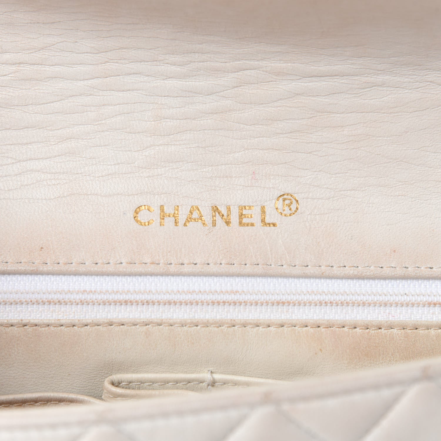 Chanel Lambskin Quilted Small Single Flap White 16 of 19