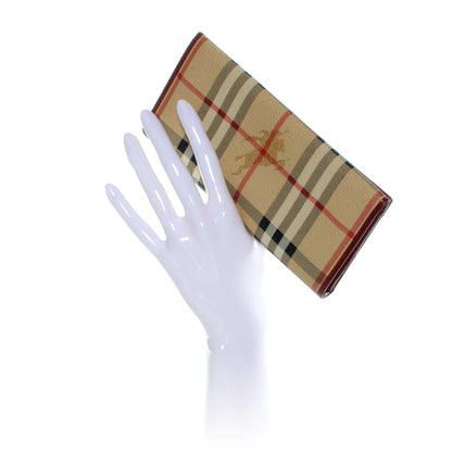 Burberry Haymarket Check Continental Wallet 2 of 6