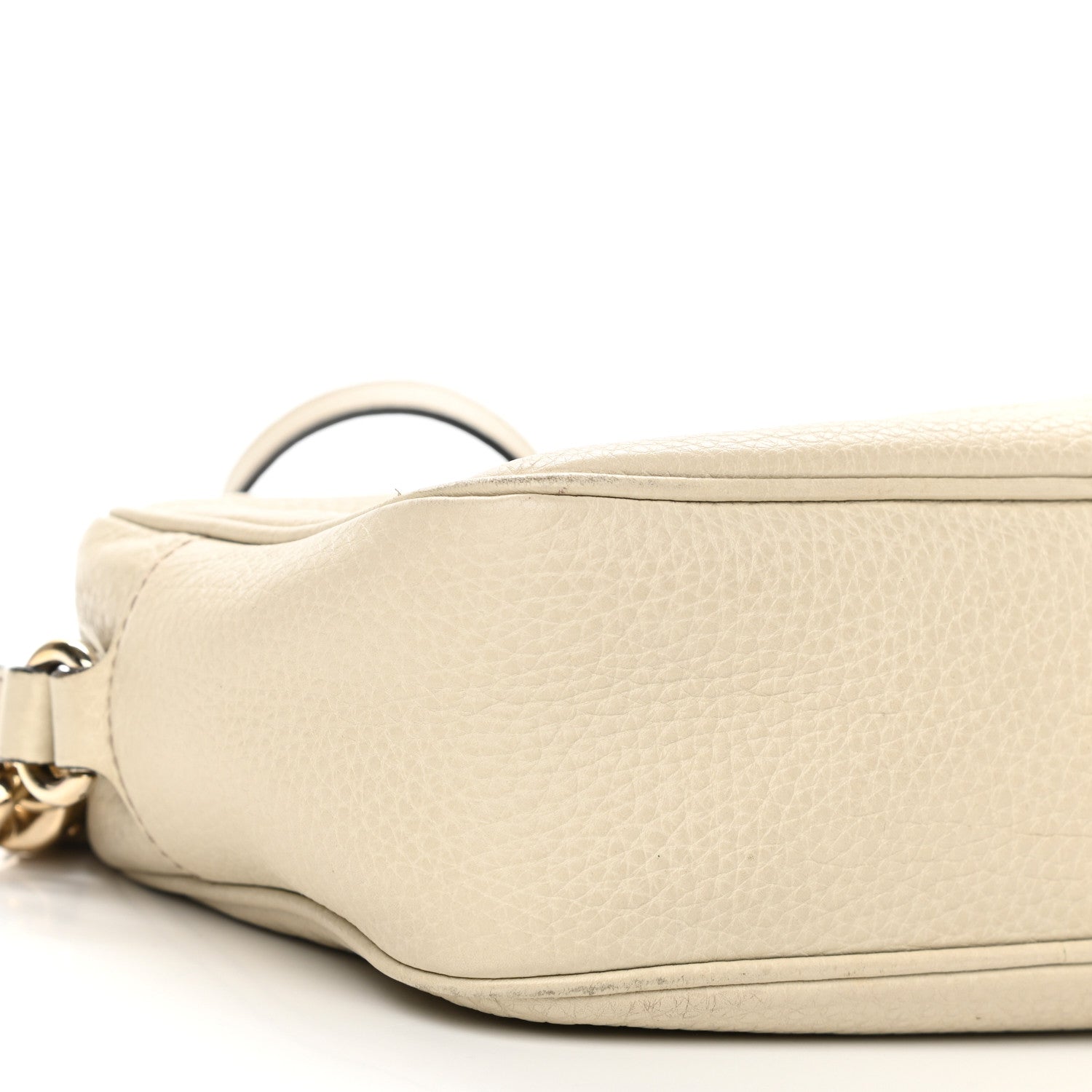 Gucci Pebbled Calfskin Small Soho Disco Bag Off White 11 of 20