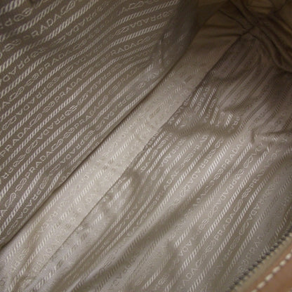 Prada Tessuto Nylon Logo Sacca Cammello 7 of 11
