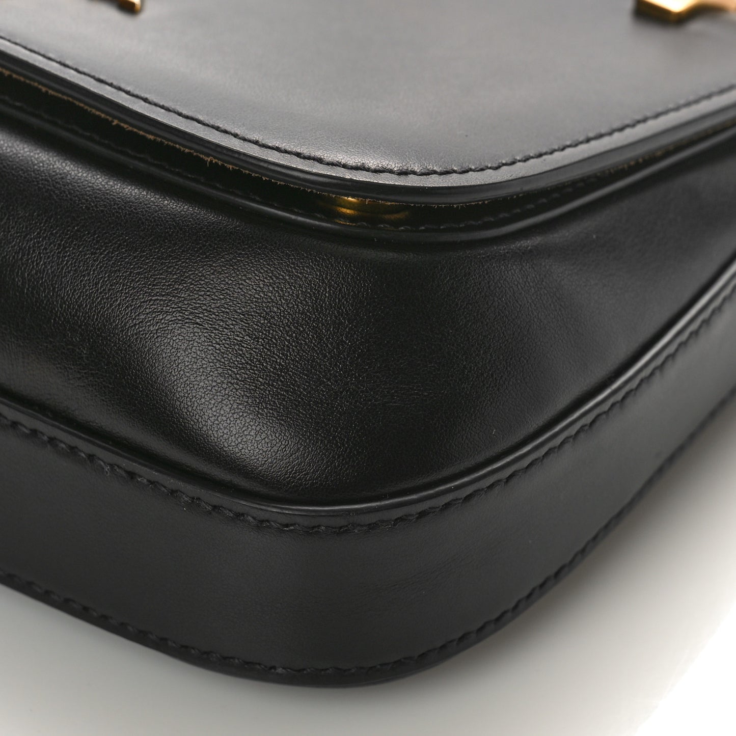 City Calf Pionniere Saddle Bag Black
