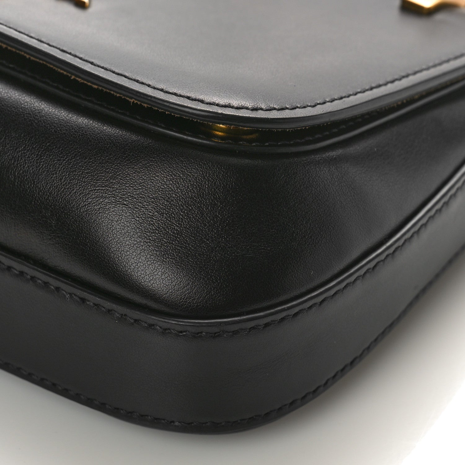 Prada City Calf Pionniere Saddle Bag Black 8 of 8