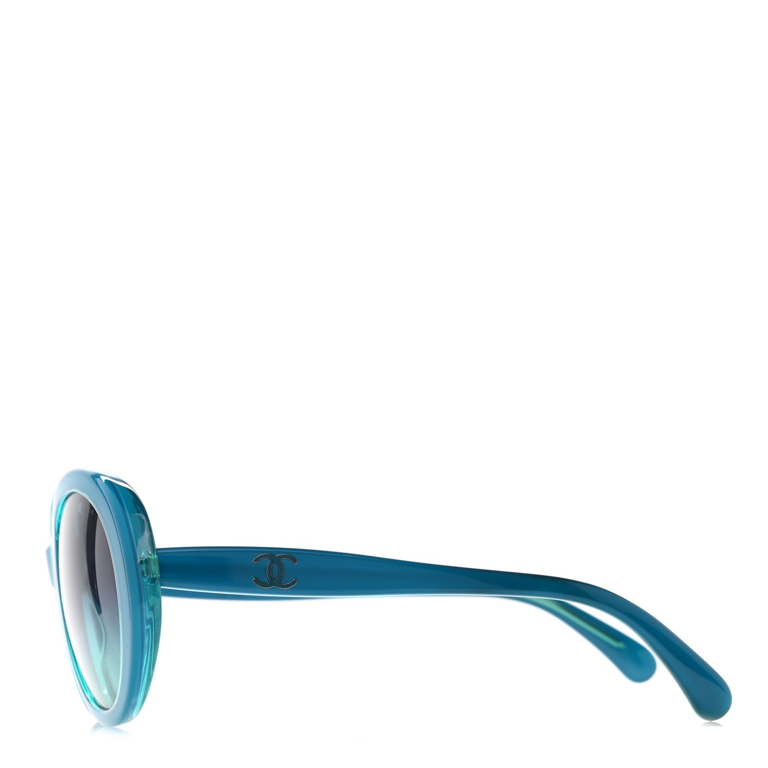 Chanel CC Sunglasses 5238 Turquoise 3 of 8