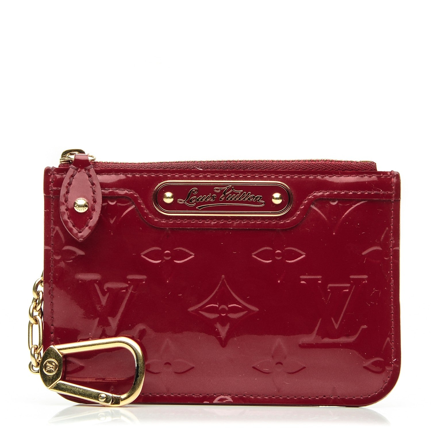 Louis Vuitton Vernis Key Pouch Pomme D'Amour 1 of 7