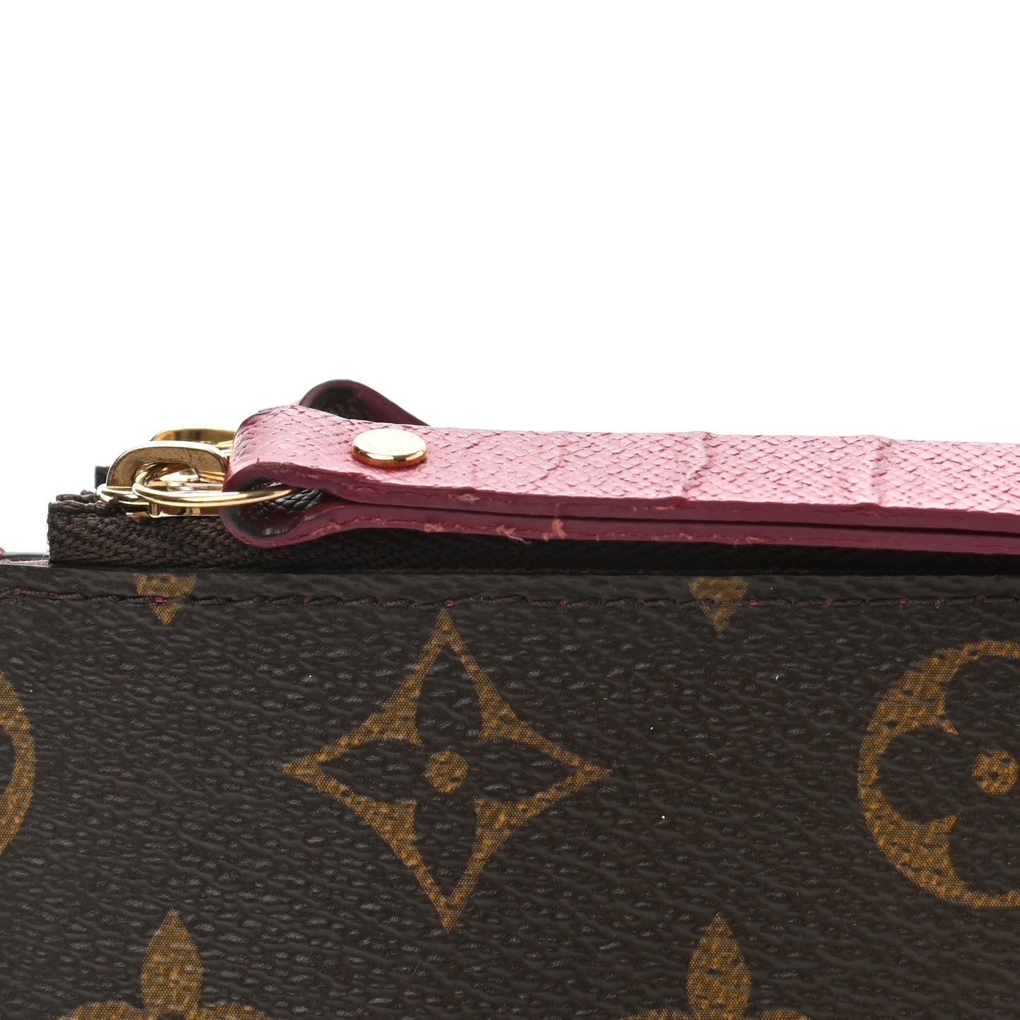 Monogram Adele Compact Wallet Fuchsia