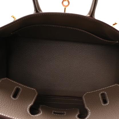 Hermes Togo Birkin 25 Etoupe 5 of 11
