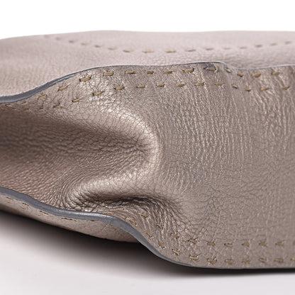Fendi Cuoio Romano Selleria Hobo Peltro 6 of 13
