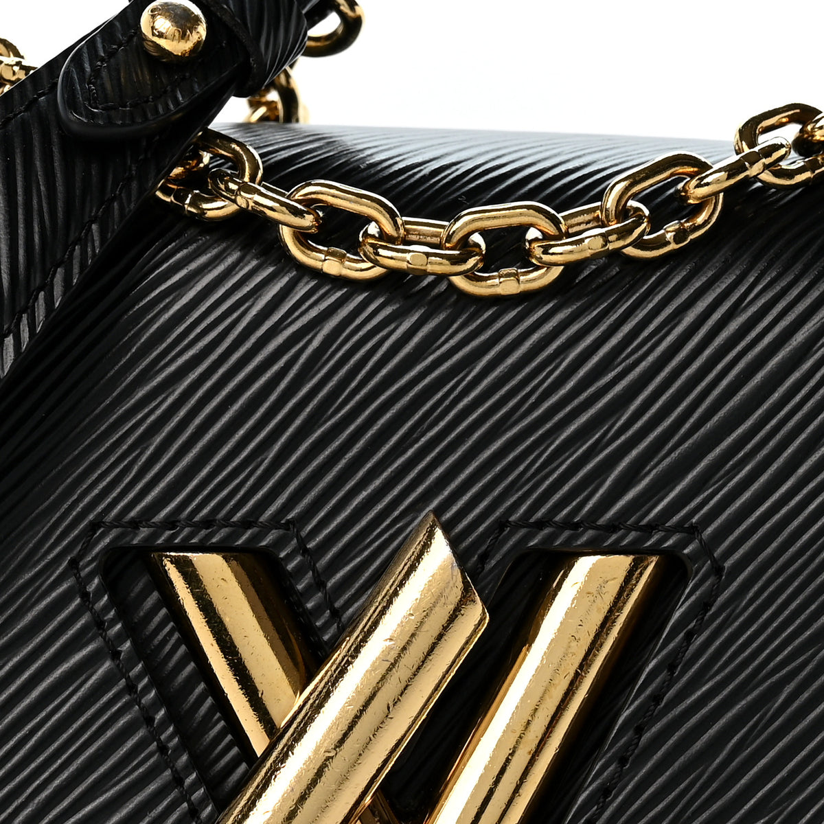 Epi Twist Shoulder Bag PM Black