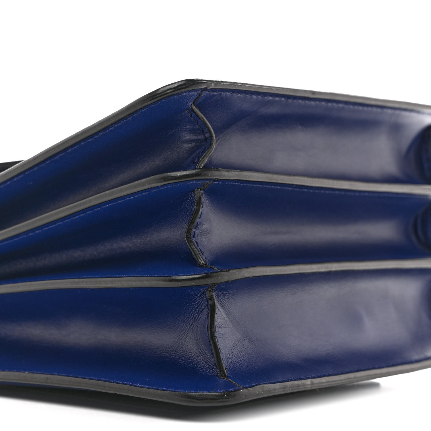 Bulgari Calfskin Serpenti Forever Top Handle Blue 10 of 15