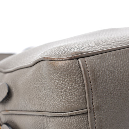 Prada Vitello Daino Medium Double Zip Shoulder Bag Argilla 8 of 16