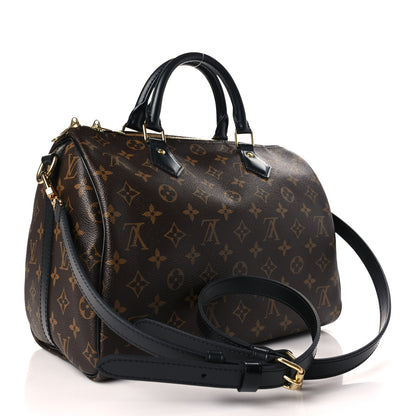Louis Vuitton Monogram My World Tour Speedy Bandouliere 30 Black 3 of 8