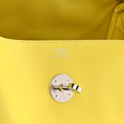 Hermes Evercolor Lindy 30 Lime 6 of 10