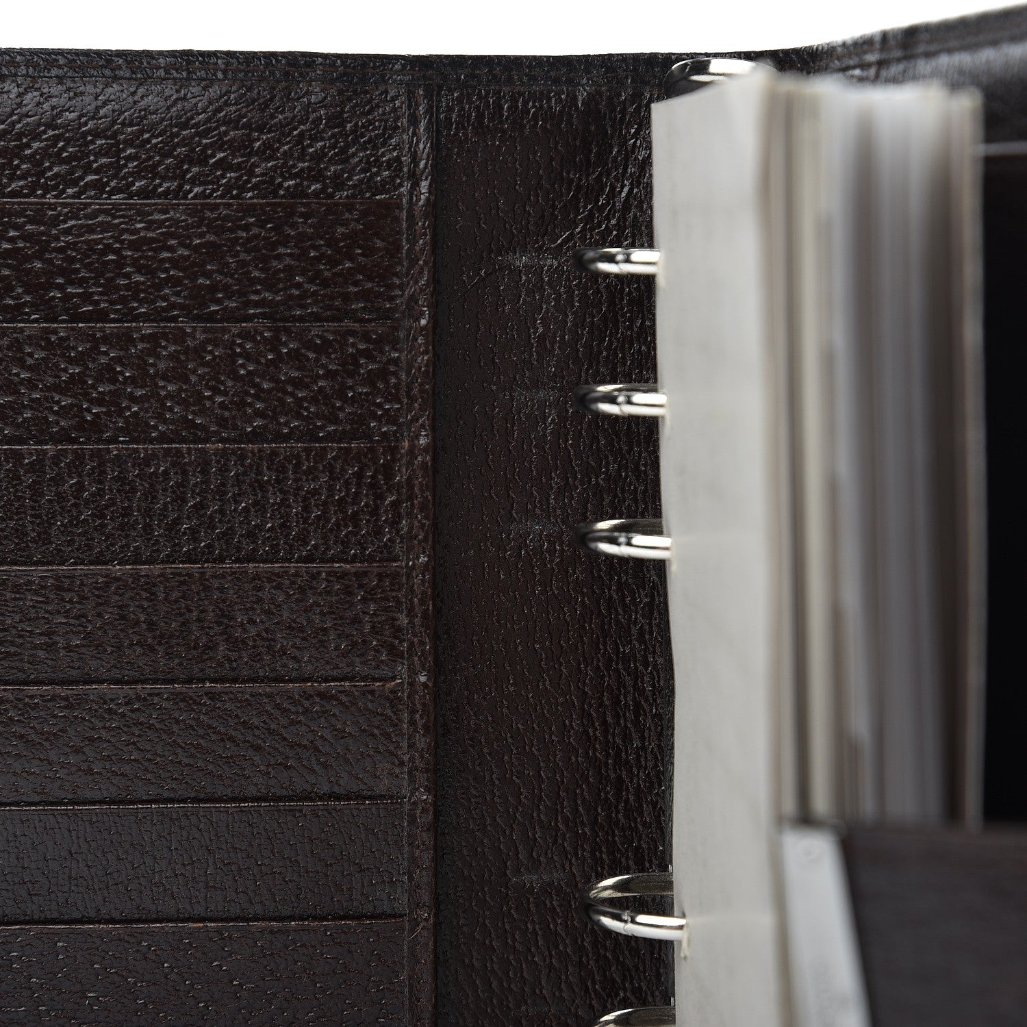 Gucci Monogram Standard Agenda Dark Brown 10 of 12