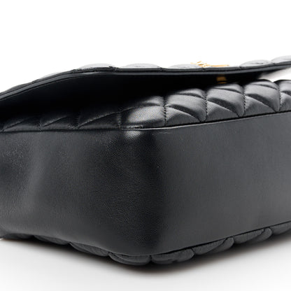Versace Nappa Quilted La Medusa Chain Crossbody Black 10 of 11