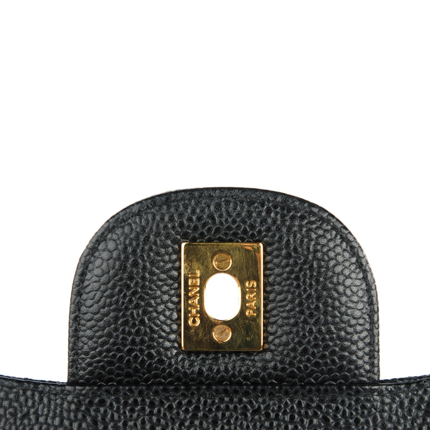 Chanel Caviar Quilted Jumbo Double Flap Black 7 of 9