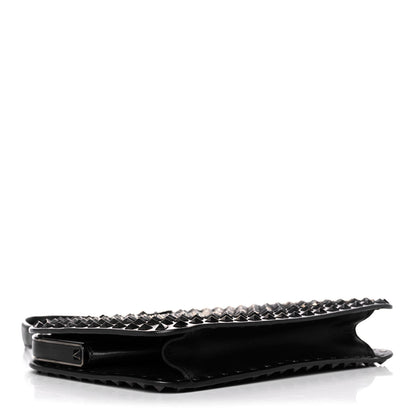 Valentino Garavani Vitello Rockstud All Over Top Handle Bag Black 4 of 13