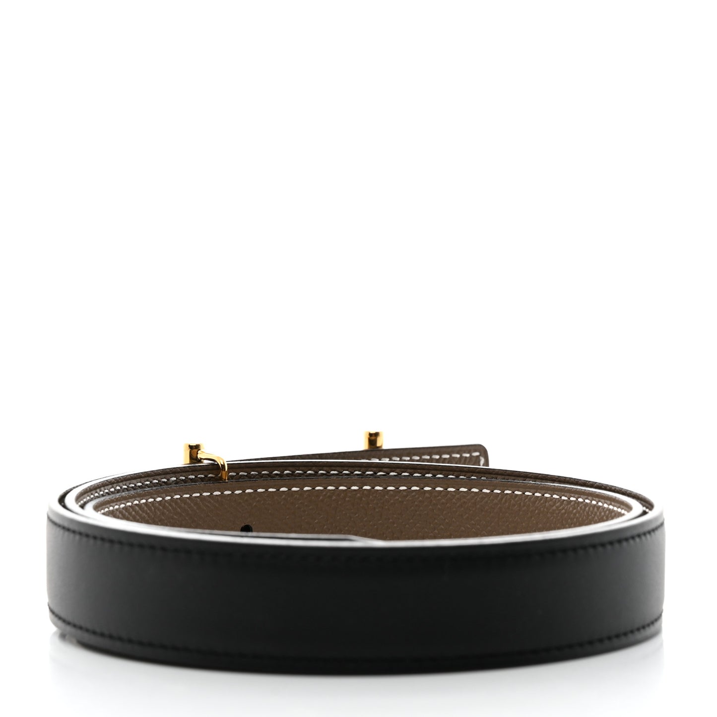 Swift Epsom 24mm Ancre Belt 85 34 Black Etoupe