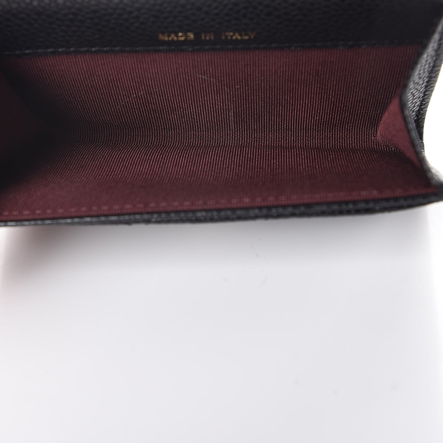 Chanel Caviar Quilted Flap Card Holder Black 5 of 9