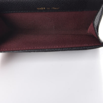 Chanel Caviar Quilted Flap Card Holder Black 5 of 9