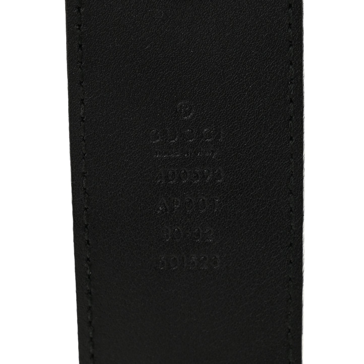 Calfskin Double G 40mm Belt 80 32 Black