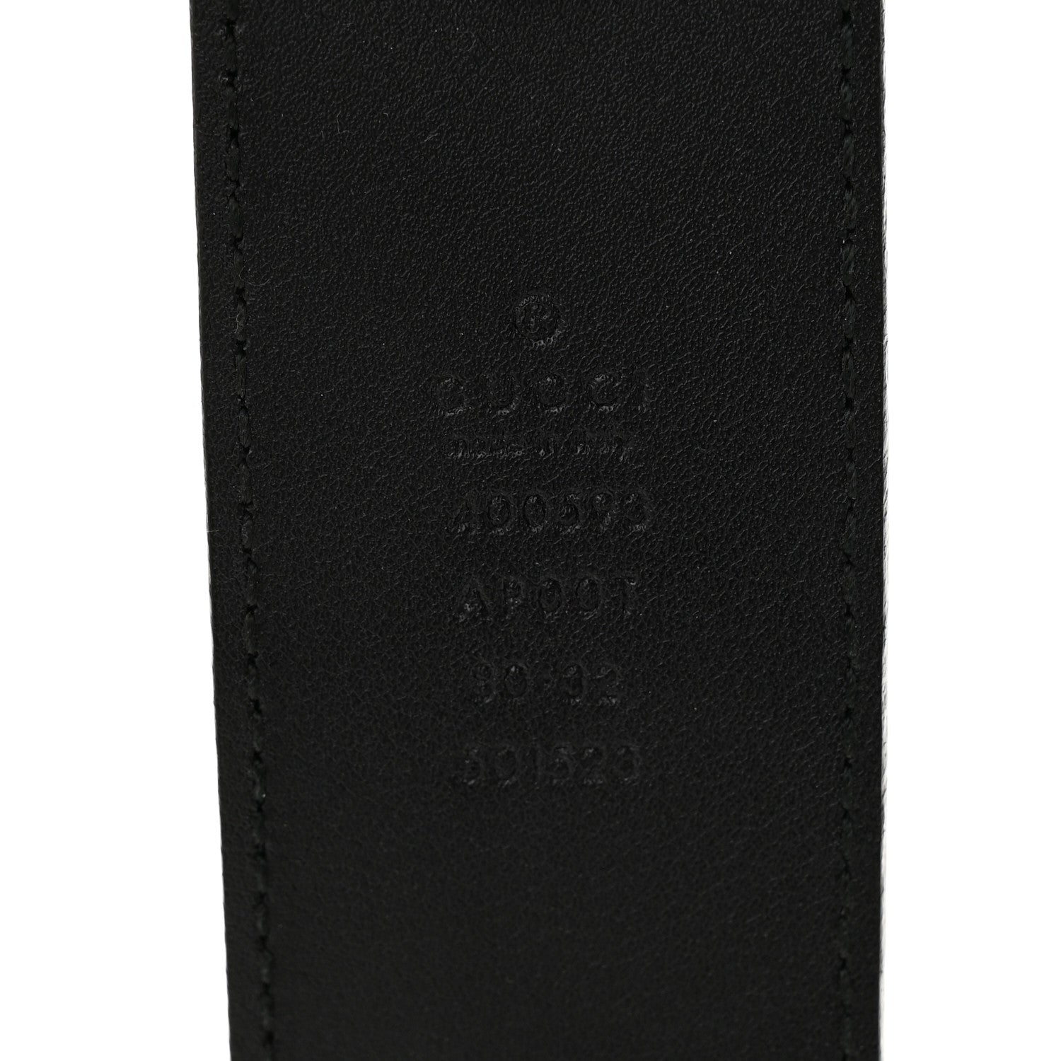 Gucci Calfskin Double G 40mm Belt 80 32 Black 3 of 5