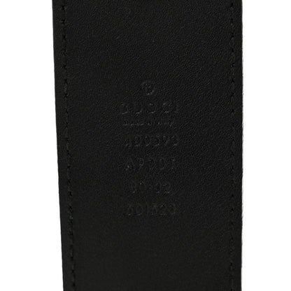 Gucci Calfskin Double G 40mm Belt 80 32 Black 3 of 5
