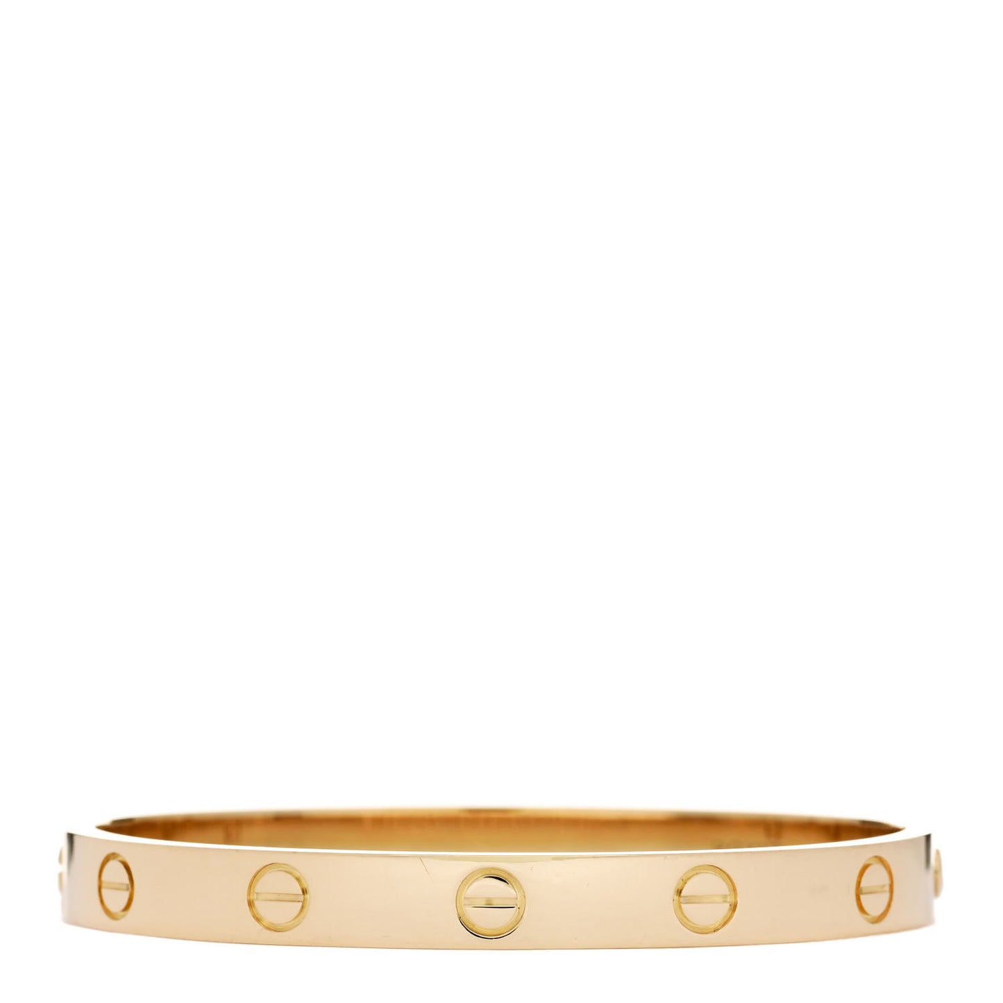 18K Yellow Gold Love Bracelet 16