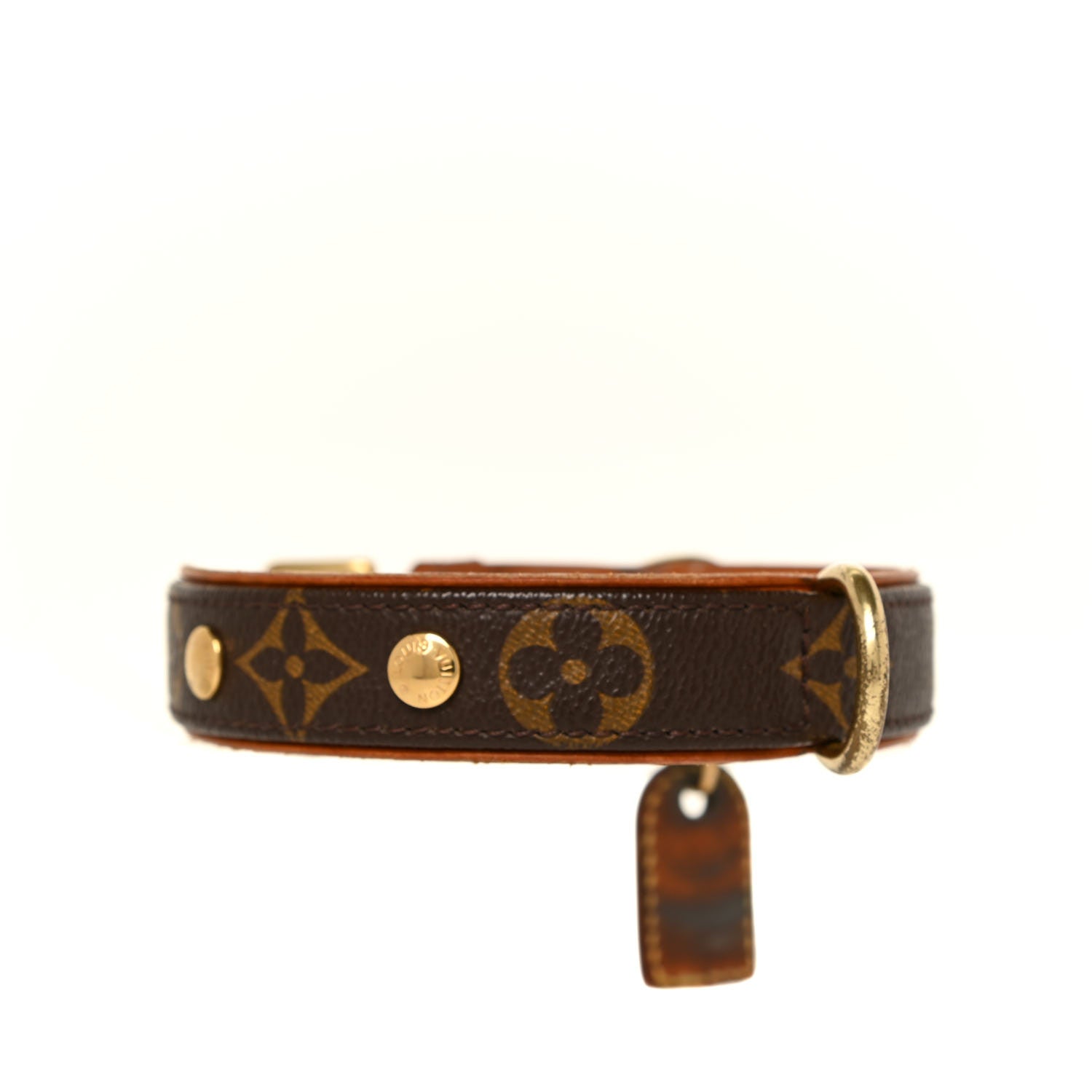 Louis Vuitton Monogram Baxter Dog Collar MM 2 of 7