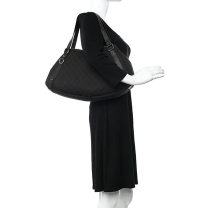 Gucci Monogram Medium Abbey Shoulder Bag Chocolate 2 of 12