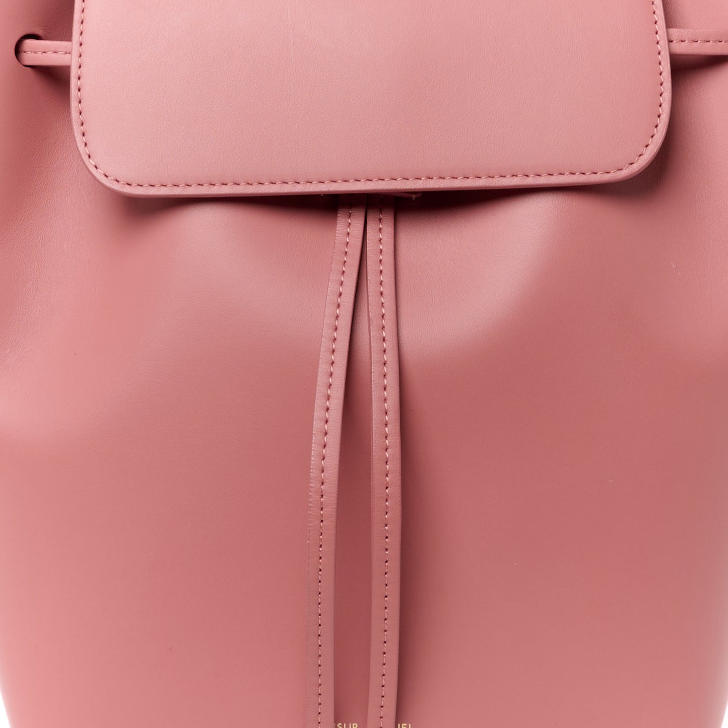 Vegetable Tanned Calfskin Mini Backpack Blush