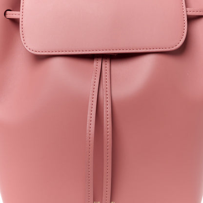 Mansur Gavriel Vegetable Tanned Calfskin Mini Backpack Blush 8 of 11