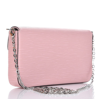 Louis Vuitton Epi Pochette Felicie Rose Ballerine 3 of 8