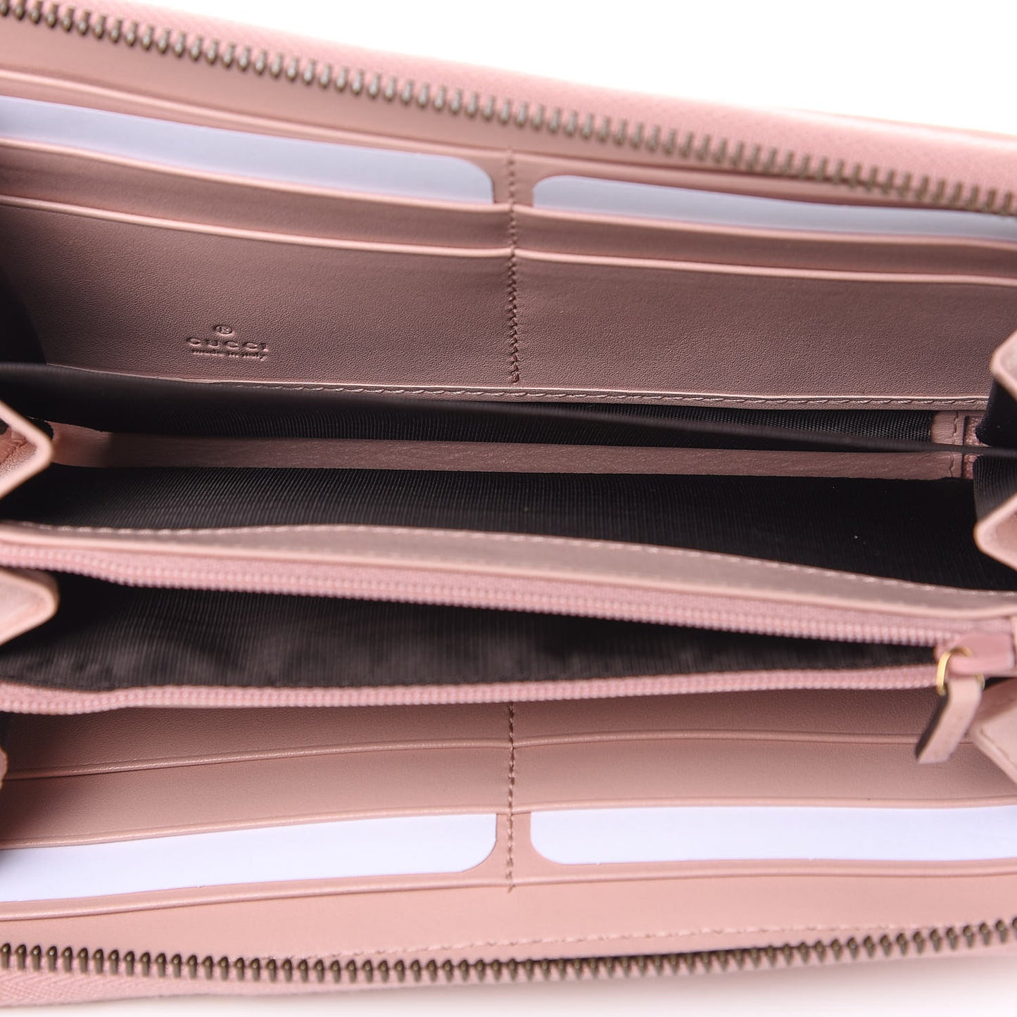 Calfskin Matelasse GG Marmont Zip Around Organizer Wallet Perfect Pink