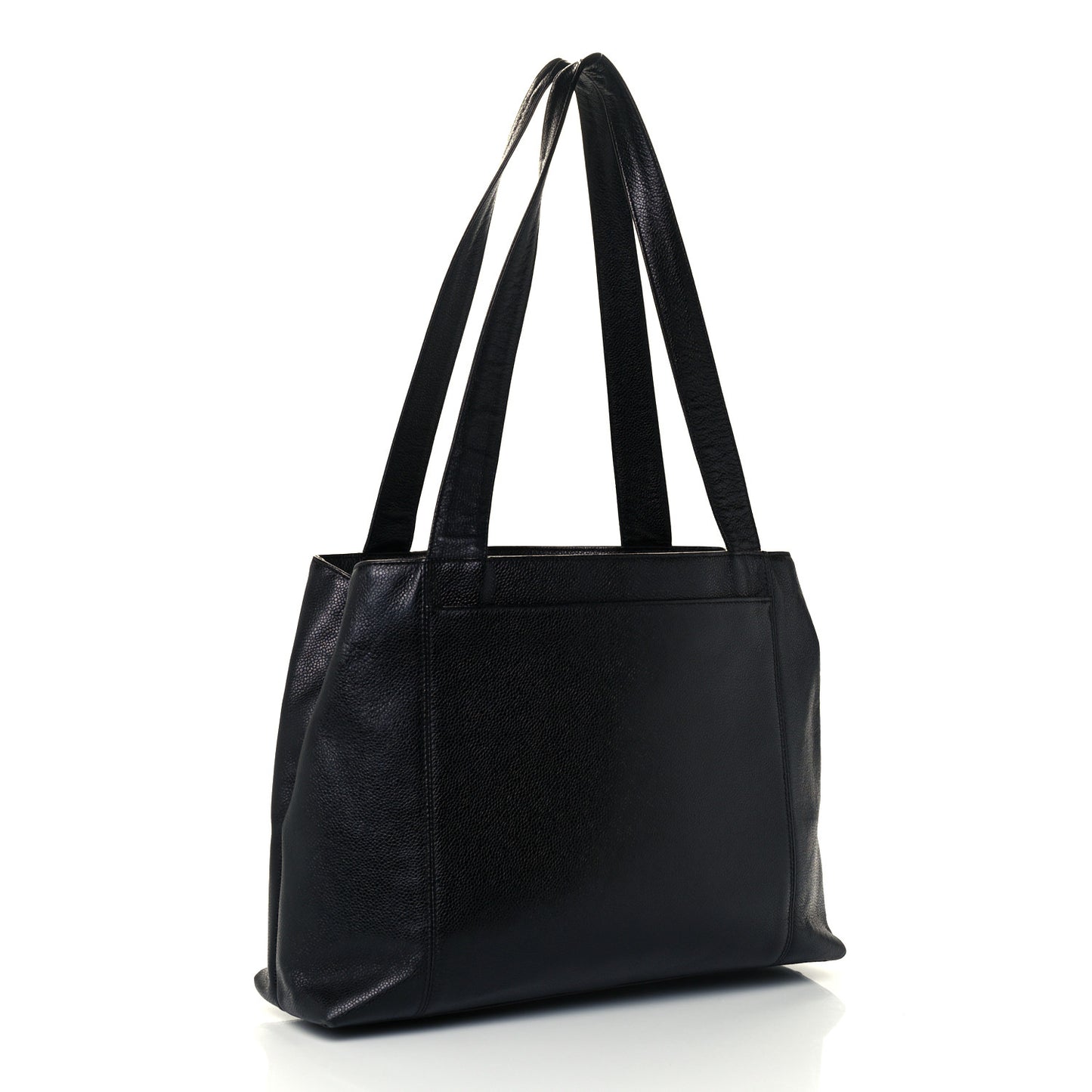 Caviar Shopper Tote Black