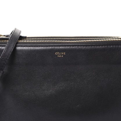 Celine Lambskin Small Trio Crossbody Bag Black 12 of 12