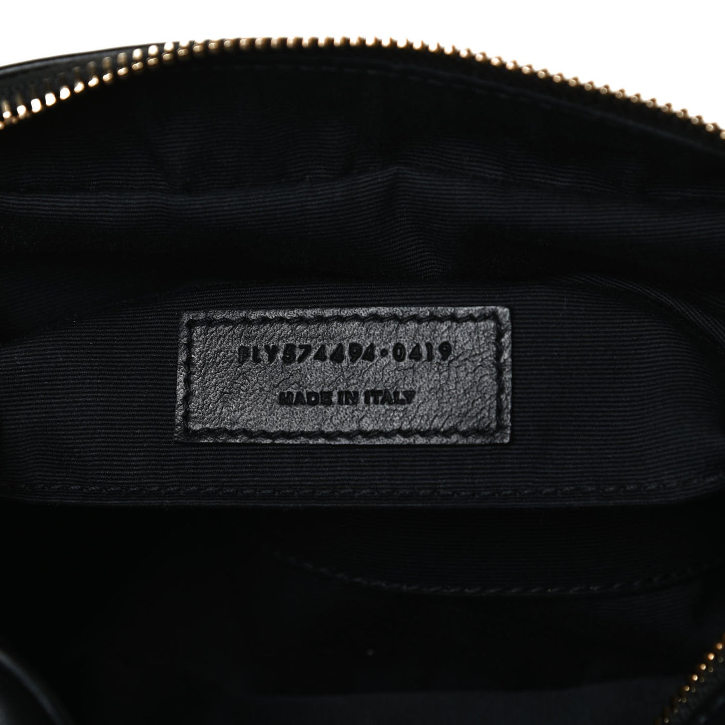 Calfskin Matelasse Monogram Lou Camera Bag Black