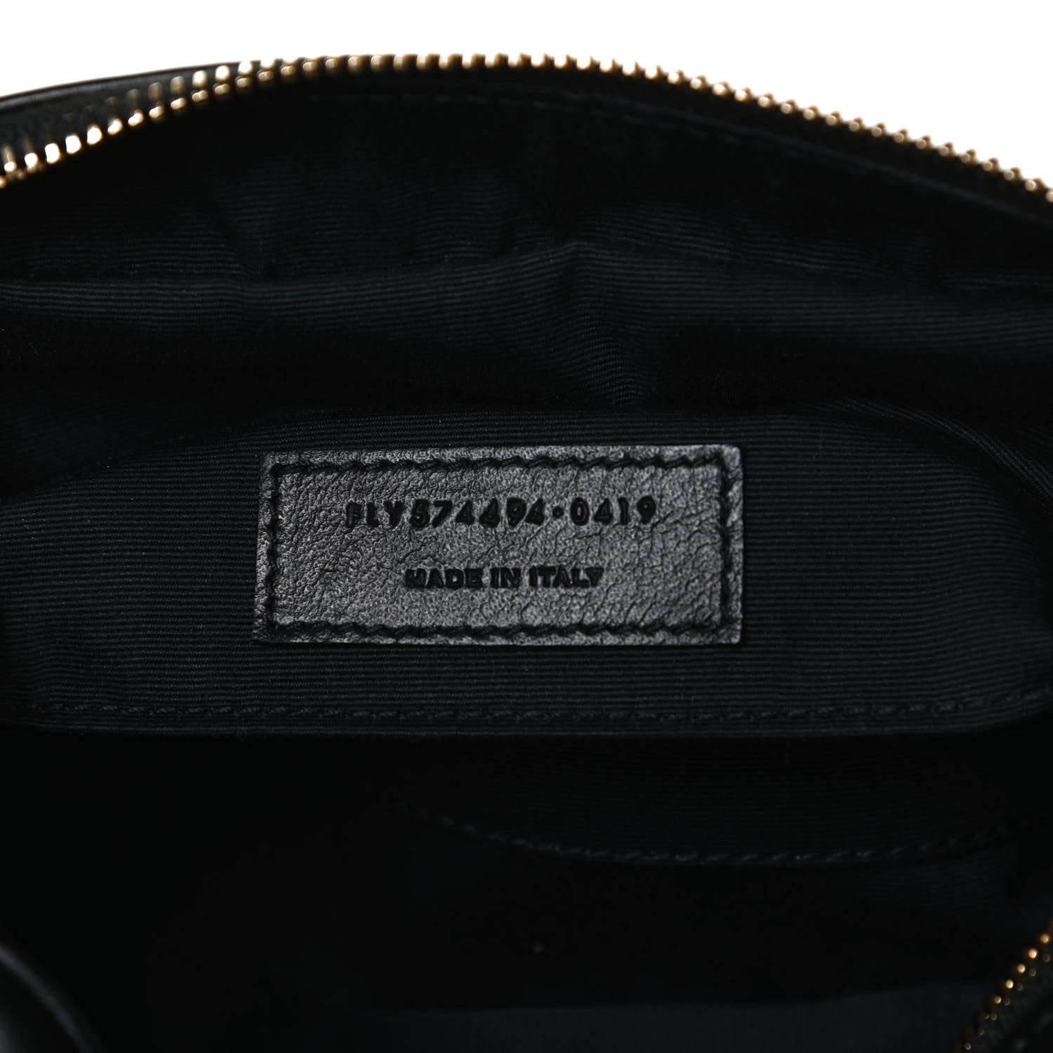 Saint Laurent Calfskin Matelasse Monogram Lou Camera Bag Black 7 of 13