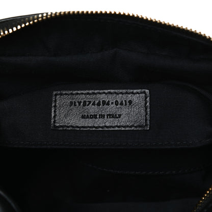 Saint Laurent Calfskin Matelasse Monogram Lou Camera Bag Black 7 of 13