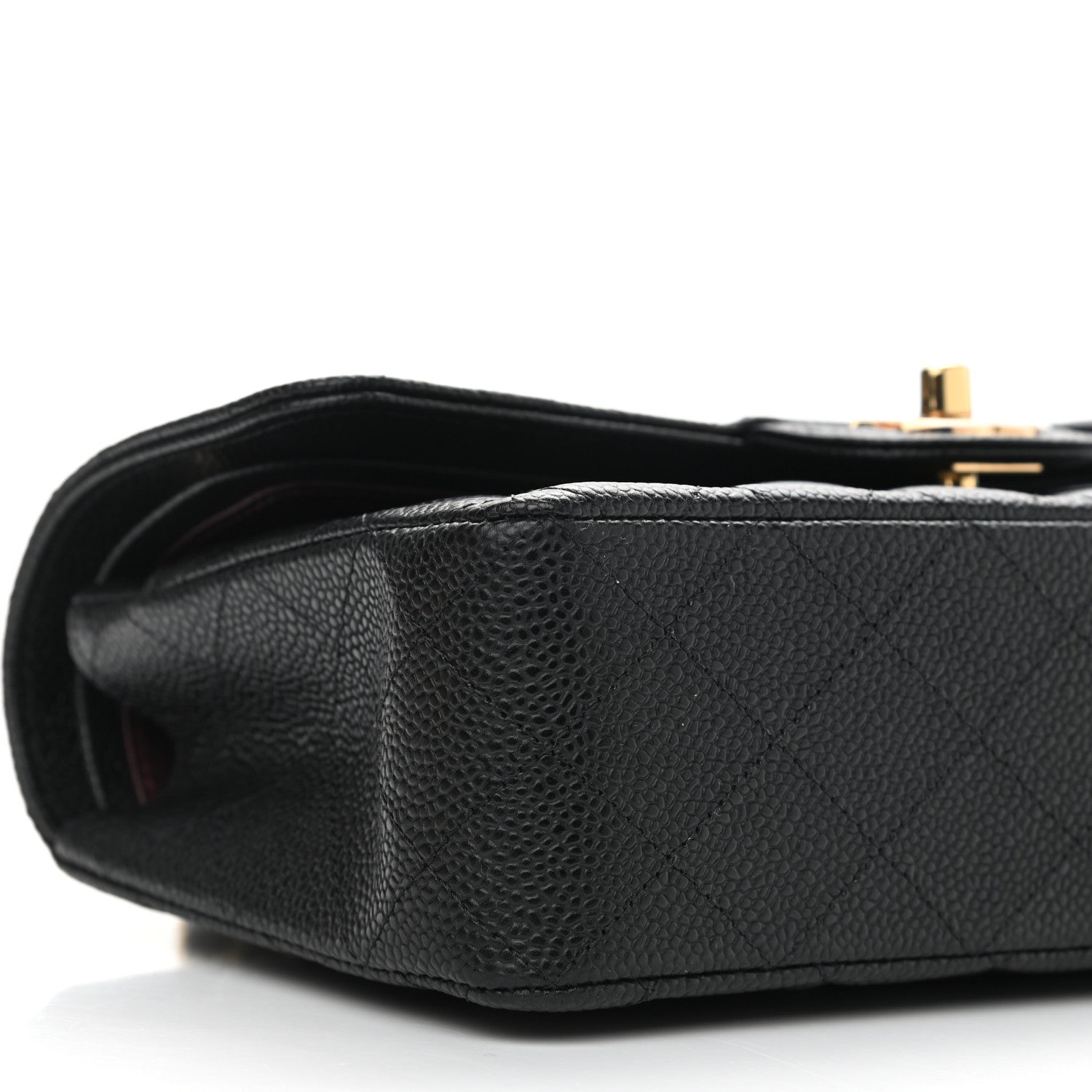 Chanel Caviar Quilted Small Double Flap Black 8 of 10
