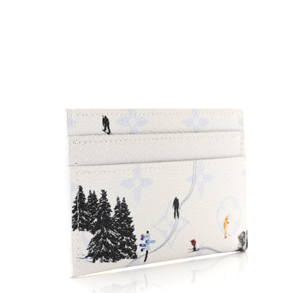 Louis Vuitton Monogram Sports Card Holder Ski White 3 of 8