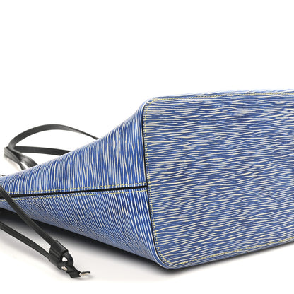 Louis Vuitton Epi Neverfull MM Denim Light 9 of 10
