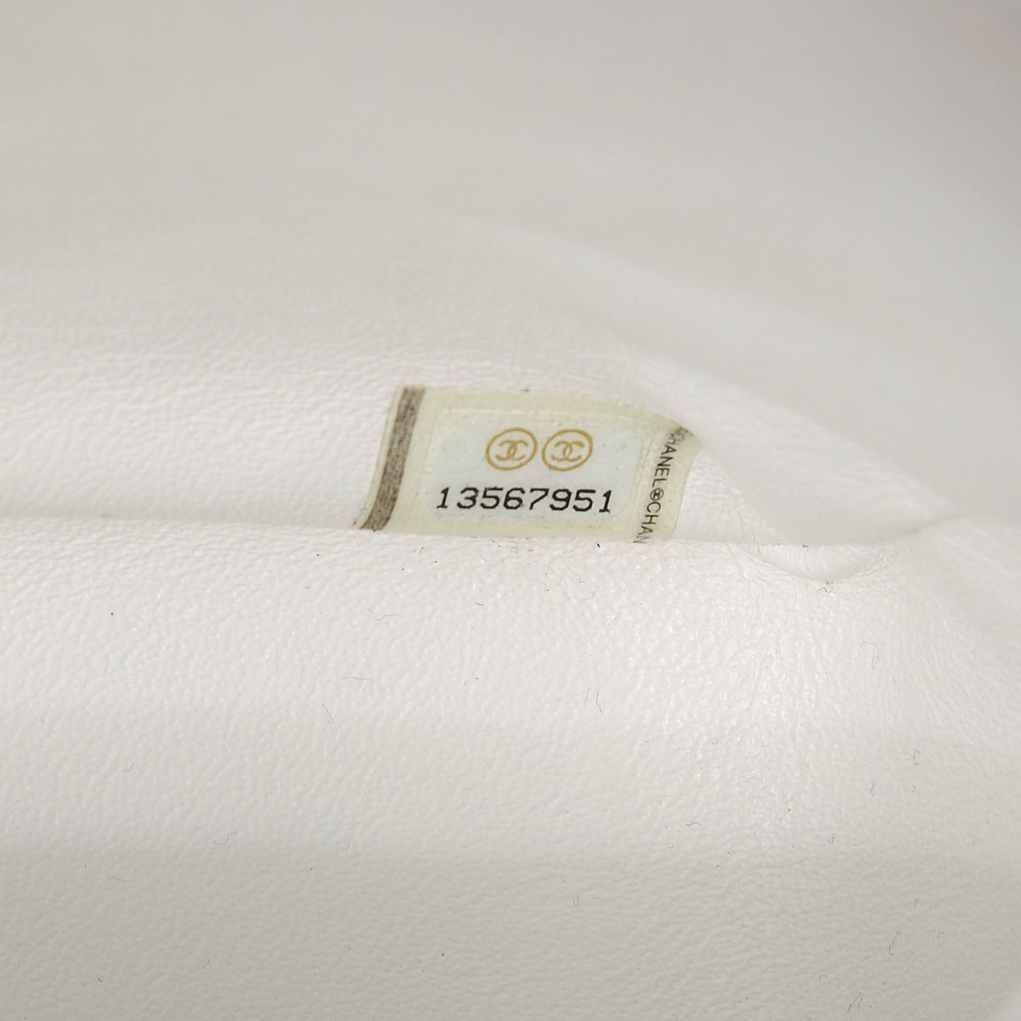 Caviar Quilted Jumbo Single Flap White
