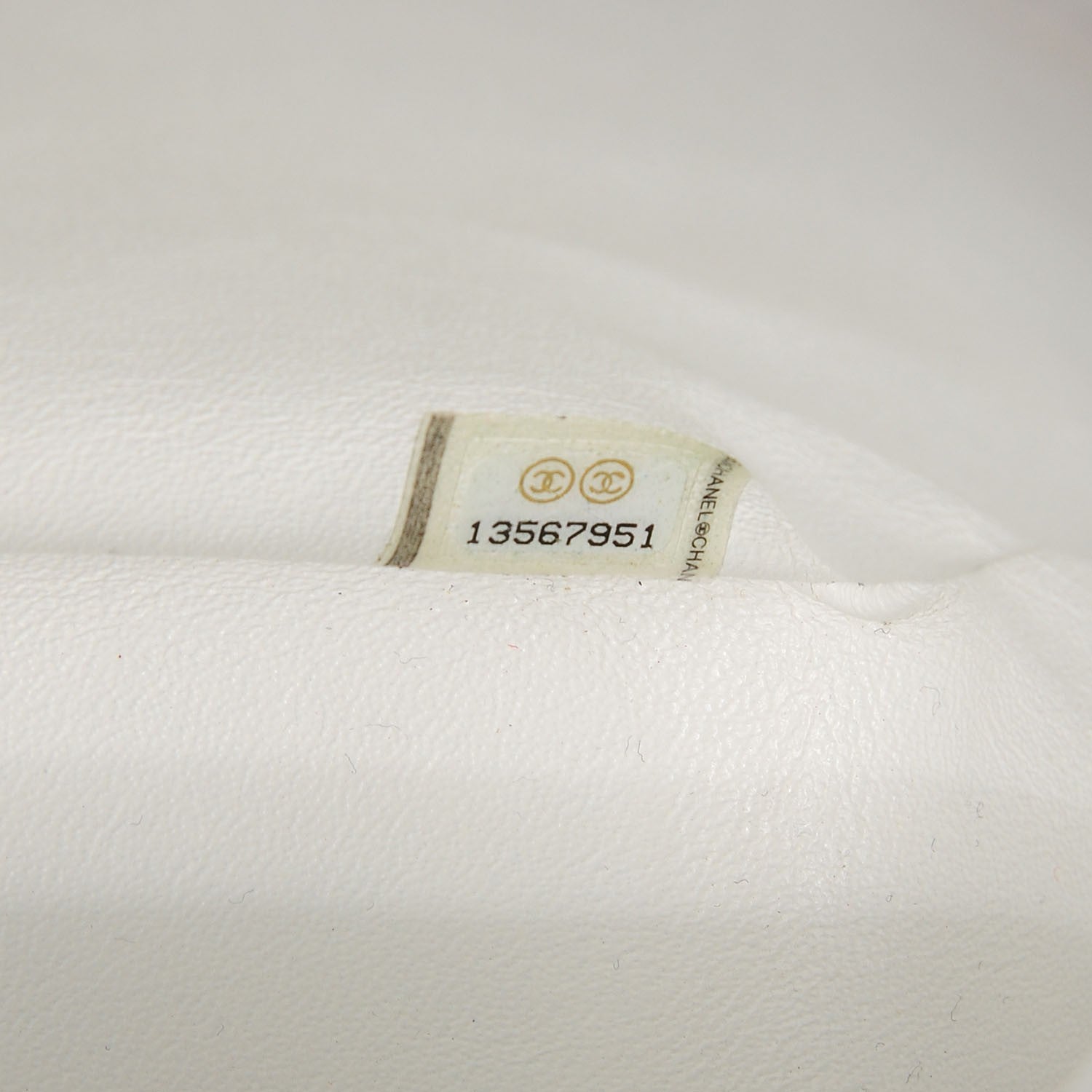 Chanel Caviar Quilted Jumbo Single Flap White 8 of 9