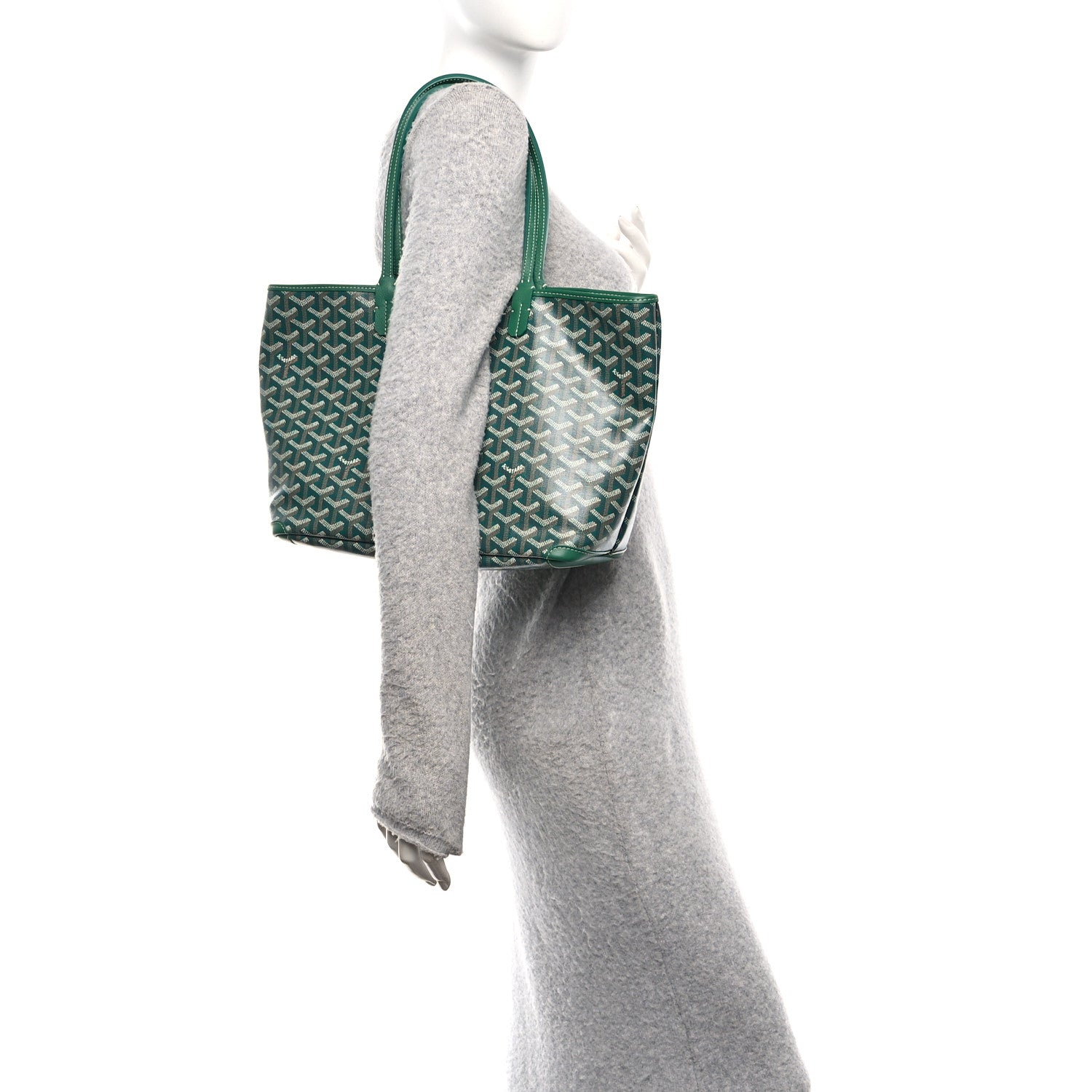 Goyard Goyardine Artois PM Green 2 of 9