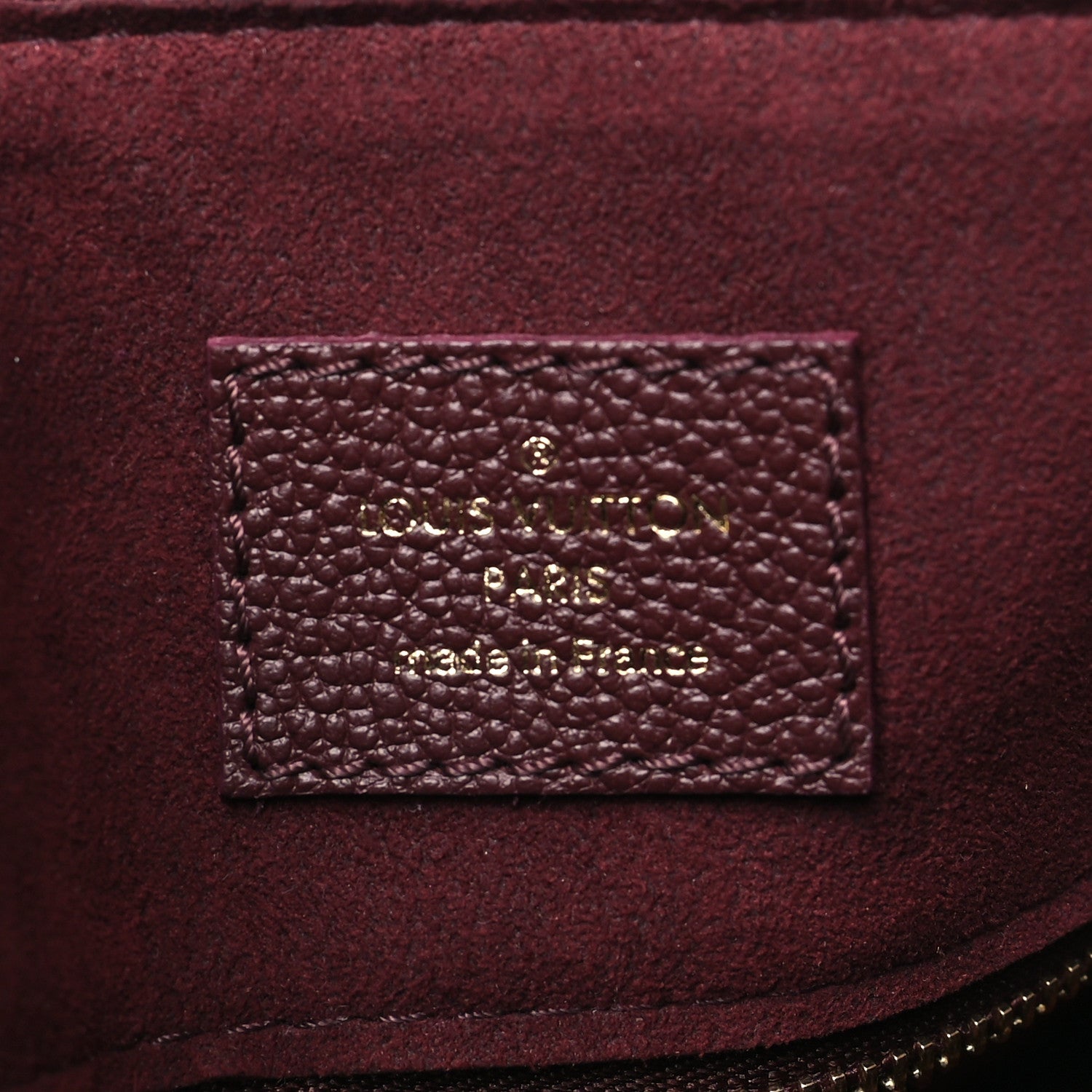 Louis Vuitton Empreinte Monogram Giant Speedy Bandouliere 25 Wine 6 of 10