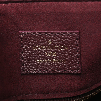 Louis Vuitton Empreinte Monogram Giant Speedy Bandouliere 25 Wine 6 of 10