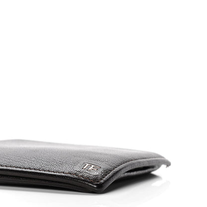 Tom Ford Goatskin Bi-Fold Wallet Dark Brown 9 of 11